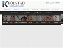 Tablet Screenshot of drkolstad.com